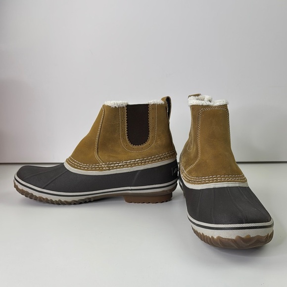 EB Originals Hunt Pac Eddie Bauer Tan and Brown Waterproof Boots - Picture 7 of 15